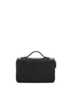 Bally Leather Top Handle Purse