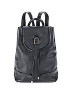 Meli Melo Studded Pebbled Leather Backpack