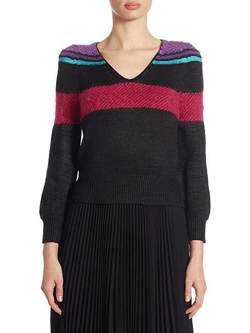 Marc Jacobs Wool Striped Sweater