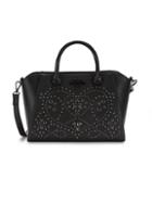 Love Moschino Embellished Faux Leather Crossbody Bag