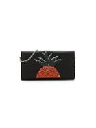 Valentino Garavani Pineapple Leather Flap Wallet