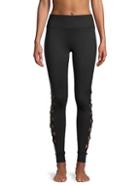 Betsey Johnson Performance Classic Cut-out Leggings