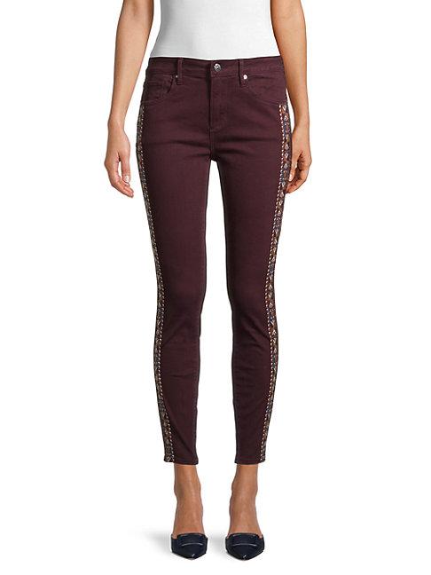 Driftwood Jackie Embroidery Skinny Jeans