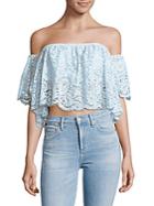 Lovers + Friends Bayside Off-the-shoulder Top