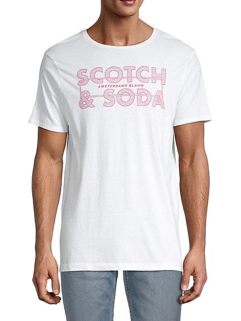 Scotch & Soda Graphic Cotton Tee