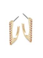 Ava & Aiden Square Front Crystal Earrings