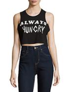 Wildfox Graphic Cropped Tee