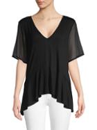Bcbgeneration Relaxed Flounce Top