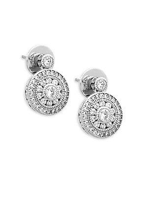 Lafonn Embellished Sterling Silver Drop Earrings