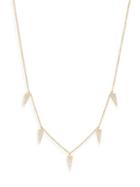 Saks Fifth Avenue 14k Yellow Gold & Diamond Charm Necklace