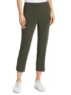 Theory Crepe Basic Pull-on Cropped Pants