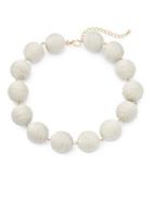 Kenneth Jay Lane Wrapped Statement Necklace