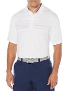 Callaway Opti-vent Pixelated Print Short Sleeve Polo Golf Shirt