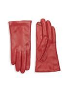Saks Fifth Avenue Metisse Cashmere-lined Leather Gloves