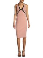 Narciso Rodriguez Sequin-embroidered Silk Bodycon Dress