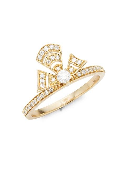 Hueb 18k Gold & Diamond Ring