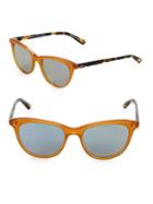 Oliver Peoples Jardinette 52mm Cat's-eye Sunglasses