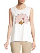 Le Superbe Take Me To The Moon Graphic Muscle Tank
