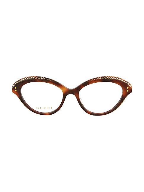 Gucci 51mm Cat Eye Optical Glasses