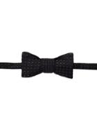 Charvet Small Pattern Silk Bow Tie