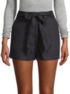 Saks Fifth Avenue Tie-waist Linen Shorts