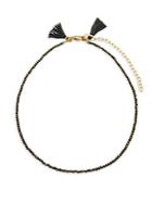 Shashi Lola 18k Gold-plated Beaded Choker Necklace
