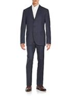 Brunello Cucinelli Regular-fit Check Wool Suit