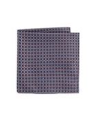 Saks Fifth Avenue Made In Italy Printed Silk Pocket Square