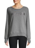 Tommy Hilfiger Sport Logo Raglan-sleeve Sweater