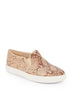 Cole Haan Jennica Embossed Leather Slip-ons