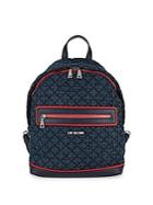 Love Moschino Quilted Denim Backpack