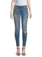 Miss Me Floral Embroidered Jeans