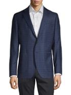Saks Fifth Avenue Made In Italy Classic Check Sport Jacket