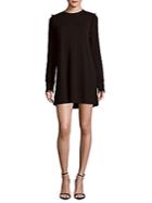 See By Chlo Long Sleeve Jersey Shift Dress