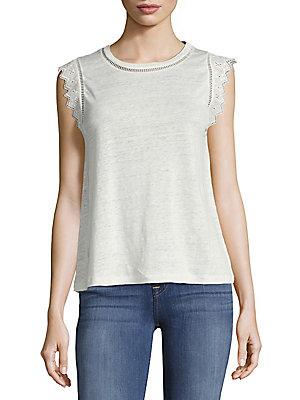 Rebecca Taylor Embroidered Tee