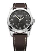 Victorinox Swiss Army Men's Infantry Watch With Brown Leather Strap