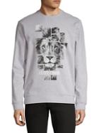 Roberto Cavalli Graphic Cotton Sweatshirt