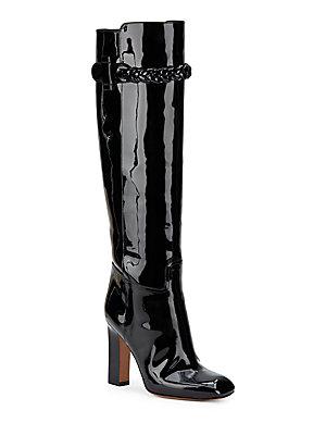 Valentino Leather Knee-high Boots