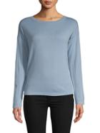 Vince Classic Long-sleeve Cashmere Sweater