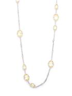 Judith Ripka Calypso Canary Crystal & Sterling Silver Necklace