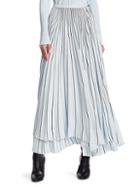 Proenza Schouler Asymmetric Pleated Cady Skirt