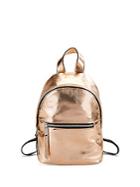 French Connection Jace Metallic Mini Backpack