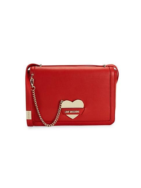 Love Moschino Heart Mirror Shoulder Bag
