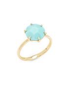 Ippolita Rock Candy 18k Yellow Gold & Turquoise Ring
