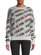 Zadig & Voltaire Anouk C Paris Is For Lovers Cashmere Sweater