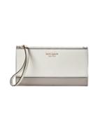Kate Spade New York Spencer Leather Continental Wristlet