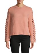 Avantlook Cut-out Roundneck Sweater
