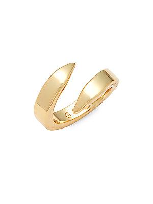 Giles & Brother 10k Gold-plated Open Ring