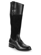 Frye Jaydon Button Leather Riding Boots