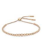 Saks Fifth Avenue Diamond & 14k Rose Gold Slider Bracelet